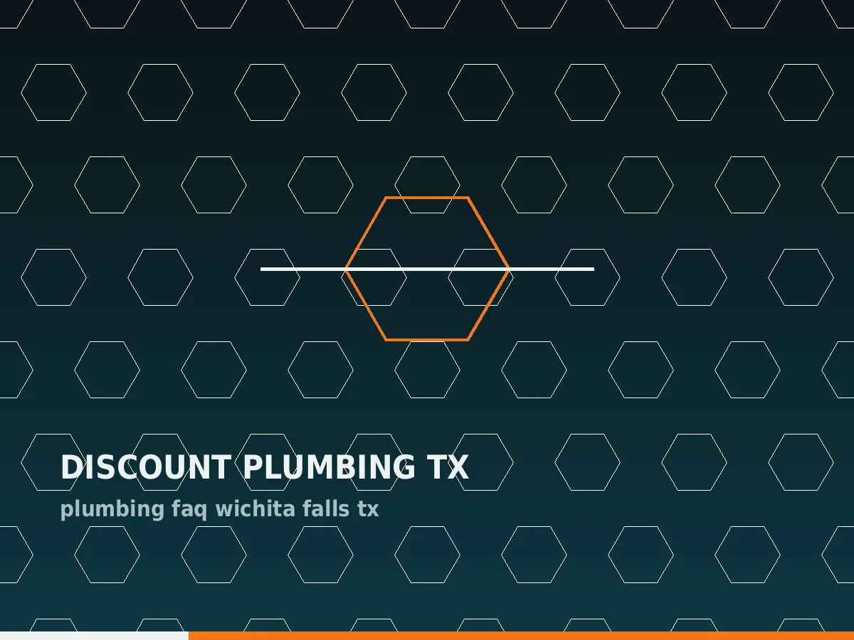 Plumber explaining a water system diagnosis to a homeowner in Wichita Falls, Texas